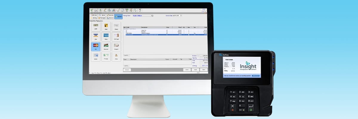 Insight Software with Credit Card Processing